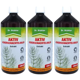 Dr. Stähler Aktiv Ackerschachtelhalm Extrakt Pflanzenstärkungsmittel - 1.000 ml x 3