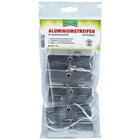 Dr. Stähler Ferox-Protect Aluminiumstreifen mit Filzdepots für Vergrämungsmittel - 5 Streifen