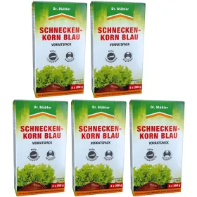 Dr. Stähler Schneckenkorn Blau Vorratspack 4 x 250 Gramm - 5 x