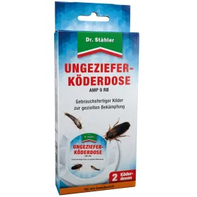 Dr. Stähler Ungeziefer-Köderdose 2er-Pack
