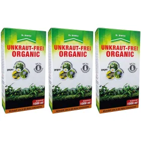 Dr. Stähler Unkraut-Frei ORGANIC - 1 Liter x 3
