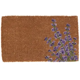 Esschert Desgin Türmatte Lavendel Braun & Lila 75 x 45 cm - Kokos