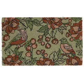 Esschert Desgin Türmatte Vintage Floral Green grün 75 x 45 cm - Kokos