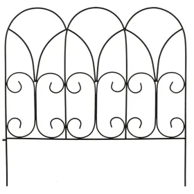 Esschert Design Beetzaunelement verschnörkelt 58 cm - Metall