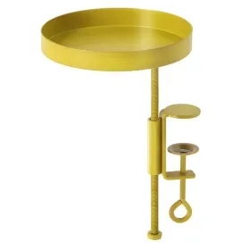 Esschert Design Fensterbankhalterung Goldgelb S rund Ø 14 cm - Metall Esschert Design Fensterbankhalterung Goldgelb S rund Ø 14 cm - Metall