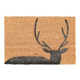 Esschert Design Fußmatte Hirsch 40 x 60 cm - Kokosfaser