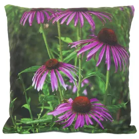 Esschert Design Kissen Outdoor S Roter Sonnenhut 37,5 x 37,5 cm