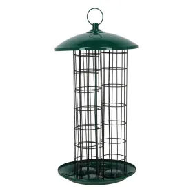 Esschert Design Meisenknödelautomat XXL 23 x 23 x 44 cm - Weichstahl