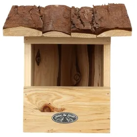 Esschert Design Nistkasten für Rotkehlchen mit Rindendach Esschert Design Nistkasten für Rotkehlchen mit Rindendach