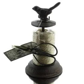 Esschert Design Schnurspender mit Schere - Gusseisen Esschert Design Schnurspender mit Schere - Gusseisen