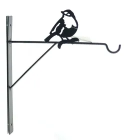 Esschert Design Wandhaken mit Spatz schwarz - Metall Esschert Design Wandhaken mit Spatz schwarz - Metall