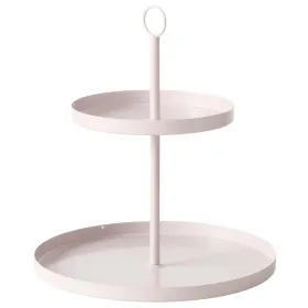 Etagere Samina beige Ø 30 cm Höhe 33 cm 2 Etagen