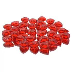 Eurosand Brillantherzen, 23 mm, rot, 100 ml