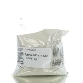 Eurosand Farbsand, 0,5 mm, natur, 1 kg