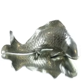 Exotica Cor Mulder Koi Dekofische Silberfarben - 3er Set Exotica Cor Mulder Koi Dekofische Silberfarben - 3er Set