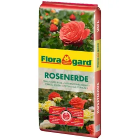 Floragard® Rosenerde mit Ton für Rosen im Garten & im Kübel - 40 Liter Floragard® Rosenerde mit Ton für Rosen im Garten & im Kübel - 40 Liter