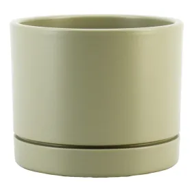 FLORAN Übertopf Lynn Khaki matt Ø 13,5 cm - Keramik