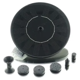 Fountains Lumineo Solar Springbrunnen Outdoor Ø 16 cm x 3,5 cm schwarz - GPC Fountains Lumineo Solar Springbrunnen Outdoor Ø 16 cm x 3,5 cm schwarz - GPC