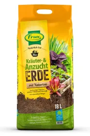 frux® Pro Bio Kräuter- & Anzuchterde mit Naturton Natürlich Gut - 18 Liter