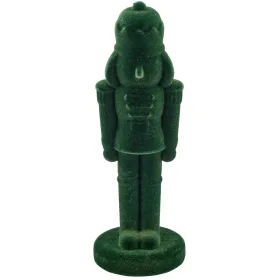 Gasper Dekofigur Nussknacker beflockt dunkelgrün Ø 11 cm x 31 cm