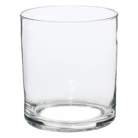 GASPER Glasvase Zylinder Ø 18 cm Höhe 20 cm - Glas