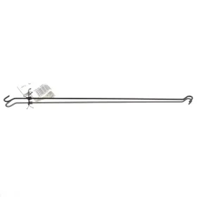 GASPER Haken Metall Hängeverlängerung 40 cm schwarz