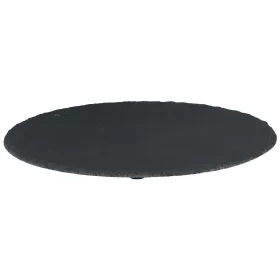 GASPER Schiefer Dekoplatte rund 30x0,5 cm