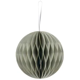 GASPER Weihnachtsanhänger Kugel Grau mit Magnetverschluss Ø 15 cm - Papier GASPER Weihnachtsanhänger Kugel Grau mit Magnetverschluss Ø 15 cm - Papier