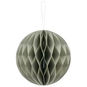 GASPER Weihnachtsanhänger Kugel Grau mit Magnetverschluss Ø 20 cm - Papier GASPER Weihnachtsanhänger Kugel Grau mit Magnetverschluss Ø 20 cm - Papier