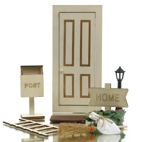 GASPER Weihnachtsdeko Wichtelset Beige-Braun 9 teilig - Holz & Kunststoff GASPER Weihnachtsdeko Wichtelset Beige-Braun 9 teilig - Holz & Kunststoff