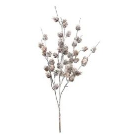 GASPER Zapfenzweig, weiss,52 cm