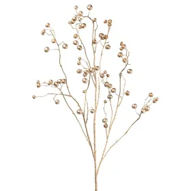 GASPER Weihnachtsdeko Zierapfelzweig Goldfarben 136 cm - Kunstpflanzen