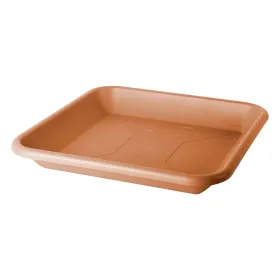 GEDA Untersetzer Quadrat 34 x 34 cm, Terracotta, Kunststoff