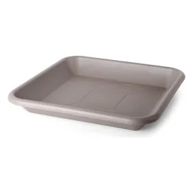 GEDA Untersetzer Quadrat Taupe 34 x 34 cm - Kunststoff