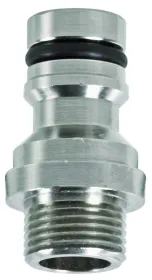 GEKA® plus Gerätestecker Außengewinde 3/4 Zoll Messing vernickelt GEKA® plus Gerätestecker Außengewinde 3/4 Zoll Messing vernickelt