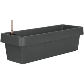 Geli Bewässerungsblumenkasten VIVA Anthrazit 80 x 21,2 cm - Kunststoff Geli Bewässerungsblumenkasten VIVA Anthrazit 80 x 21,2 cm - Kunststoff