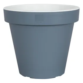 Geli E & K Pflanztopf 2-farbig, blaugrau/weiß, Ø 30 cm