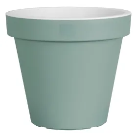 Geli E & K Pflanztopf 2-farbig, eukalyptus/weiß, Ø 40 cm