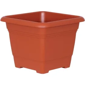 Geli Pflanzkübel NORA Terracotta 40 cm quadratisch - Kunststoff Geli Pflanzkübel NORA Terracotta 40 cm quadratisch - Kunststoff