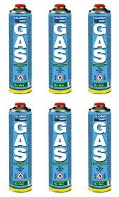 GLORIA® THERMOFLAMM bio Gas-Kartuschen 6 x 330 g = 3.600 ml - 6 Kartuschen