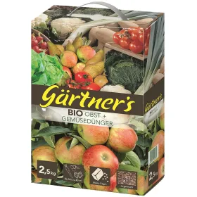 gpi Gärtner´s BIO Obst- und Gemüsedünger - 2,5 kg