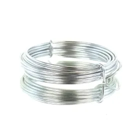 H & R Bastel - Aluminiumdraht Silberfarben rostfrei Ø 2 mm - 3 Meter
