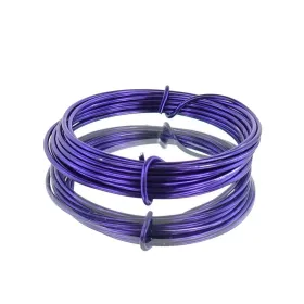 H & R Bastel - Aluminiumdraht Violett rostfrei Ø 2 mm - 3 Meter