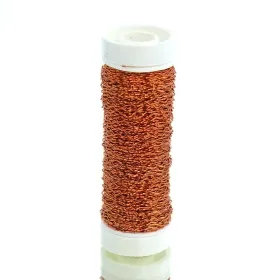 H & R Bastel - Bouillondraht Orange gewellt Ø 0,3 mm - 35 Meter