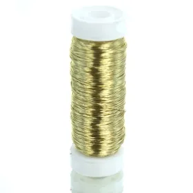 H & R Bastel - Decolackdraht Goldfarben rostfrei 0,3 mm - 50 Meter