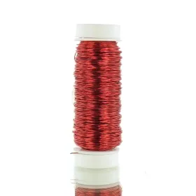 H & R Bastel - Decolackdraht Rot rostfrei Ø 0,3 mm - 50 Meter