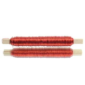 H & R Bastel - Decolackwickeldraht Rot rostfrei Ø 0,5 mm - 50 Meter