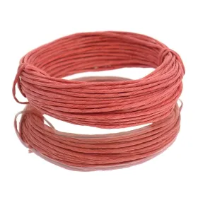 H & R Bastel - Papierdraht Rot Ø 2 mm - 10 Meter