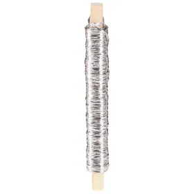 H & R Papierwickeldraht Silberfarben Ø 0,8 mm 22 Meter