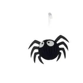 Boltze Hängefigur Websy Spinne Schwarz Höhe 17 cm - Papier